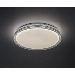 Lubinis šviestuvas Monira LED 34W 3000-6500K CCT keičiama balta spalva (Juoda)