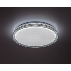 Lubinis šviestuvas Monira LED 34W 3000-6500K CCT keičiama balta spalva (Juoda)