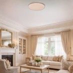 Lubinis šviestuvas Monira LED 34W 3000-6500K CCT keičiama balta spalva (Juoda)