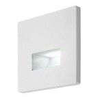 Sieninis šviestuvas Lunca LED 1W 3000, 4500, 6500K CCT keičiama balta spalva (Balta)