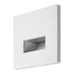 Sieninis šviestuvas Lunca LED 1W 3000, 4500, 6500K CCT keičiama balta spalva (Balta)