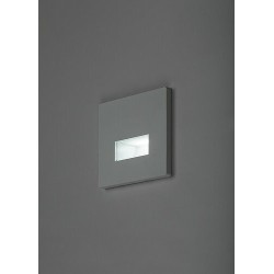 Sieninis šviestuvas Lunca LED 1W 3000, 4500, 6500K CCT keičiama balta spalva (Balta)