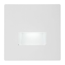 Sieninis šviestuvas Lunca LED 1W 3000, 4500, 6500K CCT keičiama balta spalva (Balta)