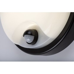 Sieninis lauko šviestuvas Lonato LED 18W 4000K Neutrali balta (Juoda)
