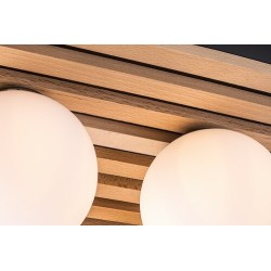 Lubinis šviestuvas Noxelle 4xG9  (Juoda, Ąžuolo)