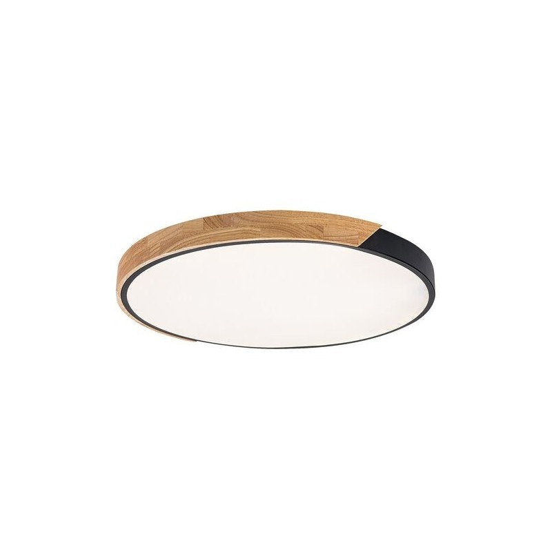 Lubinis šviestuvas Maple2 LED 42W 3000, 4000, 6500K CCT keičiama balta spalva (Juoda)