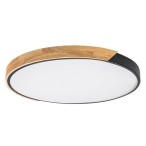 Lubinis šviestuvas Maple2 LED 42W 3000, 4000, 6500K CCT keičiama balta spalva (Juoda)