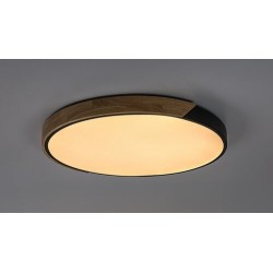 Lubinis šviestuvas Maple2 LED 42W 3000, 4000, 6500K CCT keičiama balta spalva (Juoda)