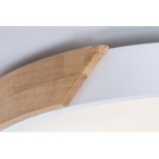 Lubinis šviestuvas Maple2 LED 40W 3000, 4000, 6500K CCT keičiama balta spalva (Balta)