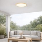 Lubinis lauko šviestuvas Lautrec LED 24W 3000, 4000, 6500K CCT keičiama balta spalva (Medienos)