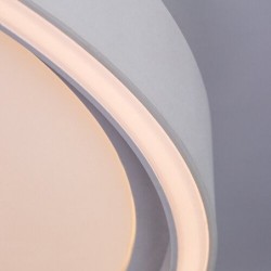 Lubinis šviestuvas Zerina LED 54W 3000-6500K CCT keičiama balta spalva (Balta)