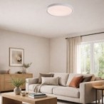 Lubinis šviestuvas Zerina LED 54W 3000-6500K CCT keičiama balta spalva (Balta)