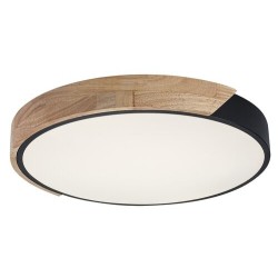 Lubinis šviestuvas Maple2 LED 24W 4000K Neutrali balta (Juoda)