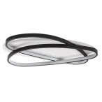 Lubinis šviestuvas Brantiel LED 57W 3000-6000K CCT keičiama balta spalva (Juoda, Balta)