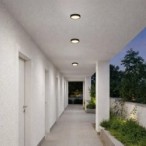 Lubinis lauko šviestuvas Shaun Plus LED 7W 4000K Neutrali balta (Juoda)