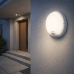 Sieninis lauko šviestuvas Lonato LED 18W 4000K Neutrali balta (Balta)