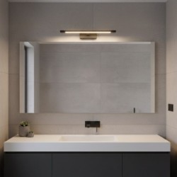 KLIMT Juodas LED sieninis šviestuvas 8W, 40cm, 3000-6000K, IP44
