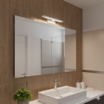 Sieninis LED šviestuvas KLIMT 8W 40cm baltas, 3in1 spalva, IP44