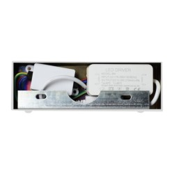 KLIMT LED veidrodžių šviestuvas 12W 60cm, baltas, regul. 3000-6000K, IP44