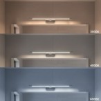 KLIMT LED sieninis veidrodžių ir paveikslų šviestuvas 12W 60cm, chromo, 3000-6000K, IP44