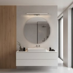 KLIMT LED sieninis veidrodžių ir paveikslų šviestuvas 12W 60cm, chromo, 3000-6000K, IP44
