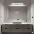 KLIMT LED sieninis veidrodžių ir paveikslų šviestuvas 12W 60cm, chromo, 3000-6000K, IP44