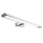 KLIMT LED sieninis veidrodžių ir paveikslų šviestuvas 12W 60cm, chromo, 3000-6000K, IP44