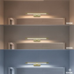 KLIMT Aukso sieninis LED šviestuvas 8W, 40cm, 3000-6000K