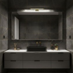 KLIMT Aukso sieninis LED šviestuvas 8W, 40cm, 3000-6000K