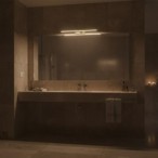 KLIMT LED sieninis šviestuvas, auksinis, 60cm, 12W, 3000K-6000K, IP44