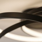 Modernus juodas LED lubinis šviestuvas TURNER 32W 4000K
