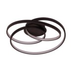 Modernus juodas LED lubinis šviestuvas TURNER 32W 4000K