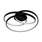 Modernus juodas LED lubinis šviestuvas TURNER 32W 4000K