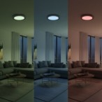 LED Lubinis Plafonas MELO RGBW 36W Ø390mm, pritemdomas