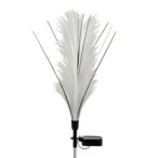 Saulės dekoratyvinis lauko šviestuvas „Fiber“, įsmeigiamas, 3000K, IP44, su jutikliu