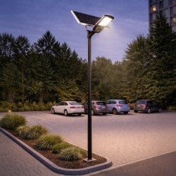 Saulės LED Gatvės Šviestuvas Kobra II 400W 2400lm 4000K IP65 su judesio jutikliu