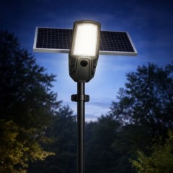 Saulės LED Gatvės Šviestuvas Kobra II 400W 2400lm 4000K IP65 su judesio jutikliu