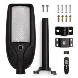 Lauko sieninis LED saulės šviestuvas Venice su judesio jutikliu 100W 750lm 4000K IP65