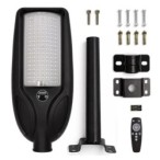Lauko sieninis LED saulės šviestuvas Venice su judesio jutikliu 100W 750lm 4000K IP65