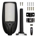 Saulės LED šviestuvas Venice 200W, 1500lm, 4000K, IP65, su judesio jutikliu, nuotoliniu valdymu