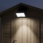 LED Saulės Sieninis Prožektorius su Judesio Jutikliu 8W 800lm 4000K IP44