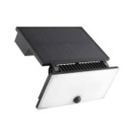 LED Saulės Sieninis Prožektorius su Judesio Jutikliu 8W 800lm 4000K IP44
