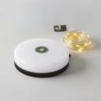 Dekoratyvinis saulės šviestuvas Mira 200lm 3000K IP44, įkraunamas laidu