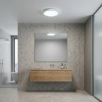 LED Plafonas HUGO 24W, 3000-6500K, IP54, baltas