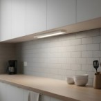 Viro LED spintelės šviestuvas su judesio jutikliu, įkraunamas, 30cm, 3CCT, 2vnt.