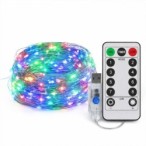 Lauko Mery 300 LED spalvota USB užuolaidinė girlianda 3x3m