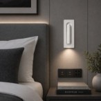 Įleidžiamas reguliuojamas LED sieninis šviestuvas Inn 3W 3000K baltas