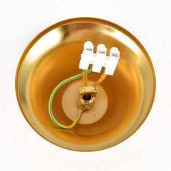 Krištolinis sietynas Cristal 7xE14, juodai auksinis, reguliuojamo aukščio