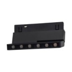 SLIM5 Magnetinis LED šviestuvas 5W, 48V, 2700-4000K, pritemdomas, juodas