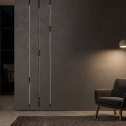 SLIM5 magnetinis linijinis šviestuvas 5mm 10W 48V CCT pritemdoma, 1m
